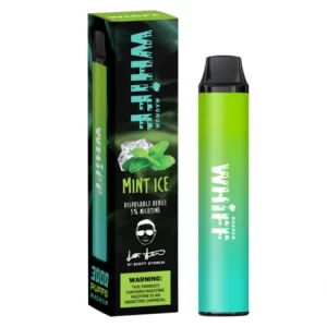 WHIFF Magnum 3000 Puffs Disposable Device – Mint Ice