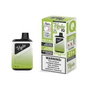 Hyde IQ 5000 Disposable Device – Sour Apple Ice