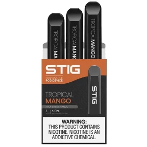 VGOD STIG Disposable Device – Tropical Mango 3 Pack
