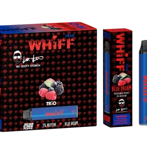WHIFF Trio 2500 Puffs Disposable Device – Blue Dream