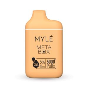 Myle Meta Box 5000 puff disposable device Malaysian Mango