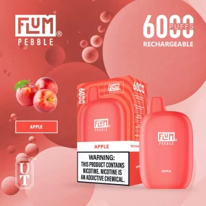 Flum Pebble 6000 Disposable Device – Apple