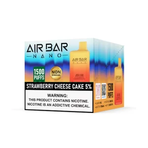 Air Bar Nano 1500 Puff Disposable Vape Device Strawberry Cheese Cake