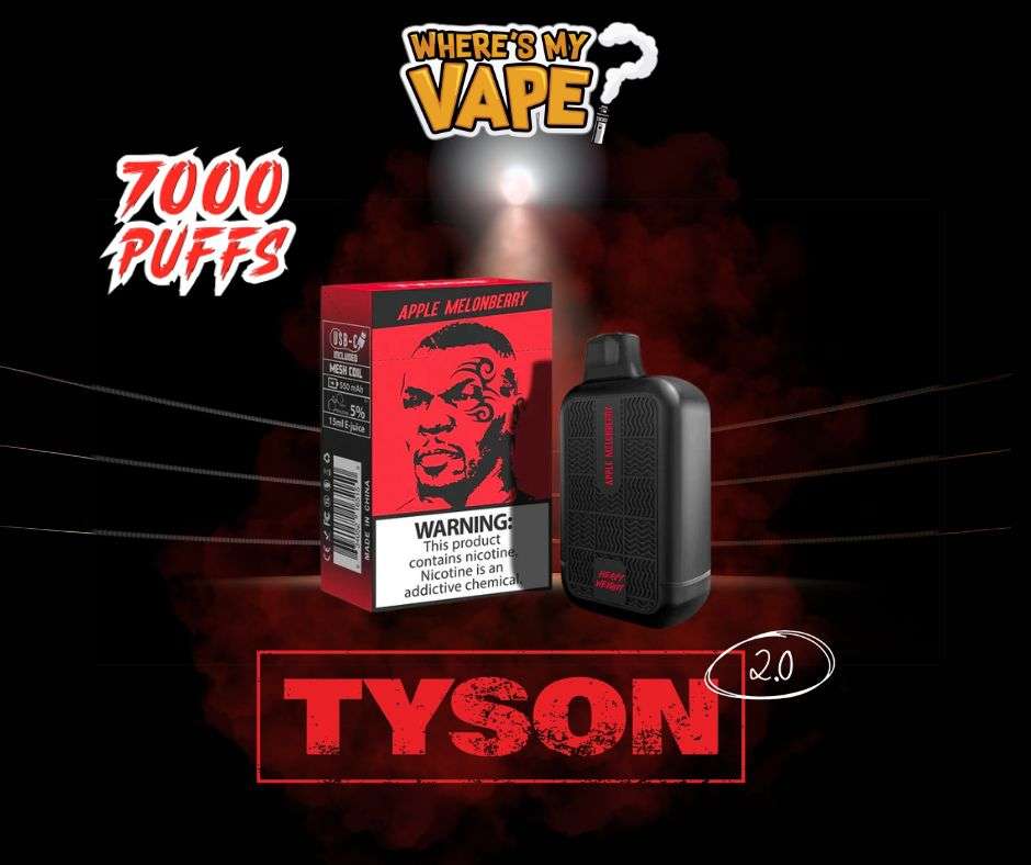 Tyson 2.0 Disposables - Where's my vape