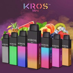 KROS Mini Vape: 4000 Puffs, Assorted Flavors, Low Price!